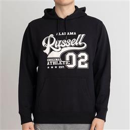 ORIGINAL PULL OVER HOODY A1014-2 099 RUSSELL ATHLETIC από το TROUMPOUKIS