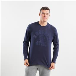 RUSSELL COLLEGIATE CREWNECK ΑΝΔΡΙΚΗ ΜΠΛΟΥΖΑ ΜΕ ΜΑΚΡΥ ΜΑΝΙΚΙ (9000088075-26912) RUSSELL ATHLETIC