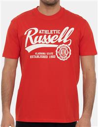 RUSSELL ROSETTE CREWNECK ΑΝΔΡΙΚΟ T-SHIRT (9000104161-6642) RUSSELL ATHLETIC από το COSMOSSPORT