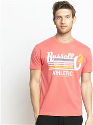 RUSSELL STRIPED ΑΝΔΡΙΚΟ T-SHIRT (9000075995-52174) RUSSELL ATHLETIC