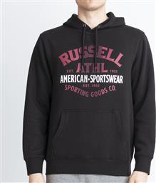 SPORTSWEAR ΑΝΔΡΙΚΗ ΜΠΛΟΥΖΑ ΜΕ ΚΟΥΚΟΥΛΑ (9000088070-001) RUSSELL ATHLETIC