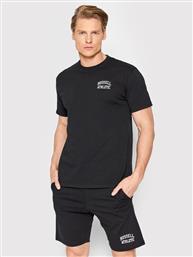 T-SHIRT AL E26051 ΜΑΥΡΟ RELAXED FIT RUSSELL ATHLETIC