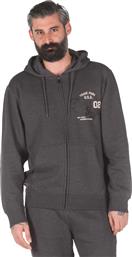 ATHLETIC TRADE MARK USA - ZIP THROUGH HOODY A0-027-2-098 ΑΝΘΡΑΚΙ RUSSELL HOBBS