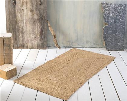 ΧΑΛΙ RATTAN ΜΠΕΖ (120X180CM) RYTHMOS