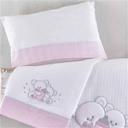 ΦΑΝΕΛΕΝΙΑ ΣΕΝΤΟΝΙΑ ΚΟΥΝΙΑΣ (ΣΕΤ) RYTHMOS CUDDLES PINK 585 RYTHMOS HOME από το SPITISHOP