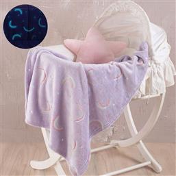 ΦΩΣΦΟΡΙΖΕ ΚΟΥΒΕΡΤΑ FLEECE ΑΓΚΑΛΙΑΣ (80X110) RYTHMOS NELIE RYTHMOS HOME