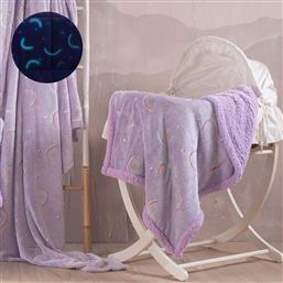 ΦΩΣΦΟΡΙΖΕ ΚΟΥΒΕΡΤΑ FLEECE ΑΓΚΑΛΙΑΣ ΜΕ ΓΟΥΝΑΚΙ (80X110) RYTHMOS NELIE RYTHMOS HOME