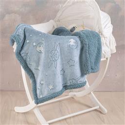 ΦΩΣΦΟΡΙΖΕ ΚΟΥΒΕΡΤΑ FLEECE ΑΓΚΑΛΙΑΣ ΜΕ ΓΟΥΝΑΚΙ (80X110) RYTHMOS ODDITY RYTHMOS HOME