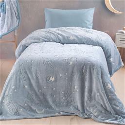 ΦΩΣΦΟΡΙΖΕ ΚΟΥΒΕΡΤΑ FLEECE ΜΟΝΗ (160X220) RYTHMOS ODDITY RYTHMOS HOME