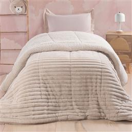 ΓΟΥΝΙΝΟ ΚΟΥΒΕΡΤΟΠΑΠΛΩΜΑ ΜΟΝΟ (160X220) RYTHMOS BUTTER ECRU RYTHMOS HOME