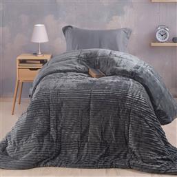 ΓΟΥΝΙΝΟ ΚΟΥΒΕΡΤΟΠΑΠΛΩΜΑ ΜΟΝΟ (160X220) RYTHMOS ETOILE GREY RYTHMOS HOME