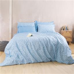 ΚΟΥΒΕΡΛΙ ΥΠΕΡΔΙΠΛΟ (ΣΕΤ) 220X240 RYTHMOS NALA ΜΠΛΕ (220X240) RYTHMOS HOME