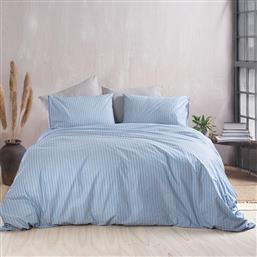 ΚΟΥΒΕΡΛΙ ΥΠΕΡΔΙΠΛΟ (ΣΕΤ) 220X240 RYTHMOS POLENE ΜΠΛΕ (220X240) RYTHMOS HOME