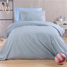 ΚΟΥΒΕΡΛΙ ΜΟΝΟ (ΣΕΤ 160X240) RYTHMOS DIVA POLENE BLUE RYTHMOS HOME