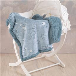 ΚΟΥΒΕΡΤΑ FLEECE ΛΙΚΝΟΥ 80X110 RYTHMOS ODDITY (80X110) RYTHMOS HOME