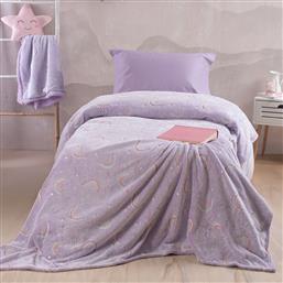 ΚΟΥΒΕΡΤΑ FLEECE ΜΟΝΗ 160X220 RYTHMOS NELIE (160X220) RYTHMOS HOME