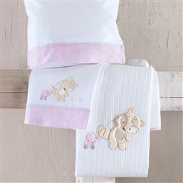 ΚΟΥΒΕΡΤΑ ΠΙΚΕ ΚΟΥΝΙΑΣ (120X150) RYTHMOS FOX PINK RYTHMOS HOME