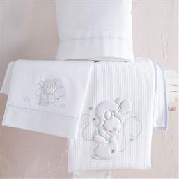 ΚΟΥΒΕΡΤΑ ΠΙΚΕ ΚΟΥΝΙΑΣ (120X150) RYTHMOS HUG ME CIEL RYTHMOS HOME
