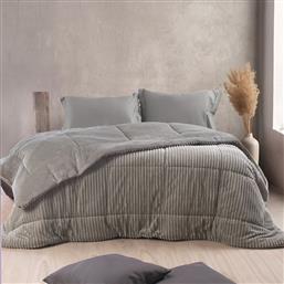 ΚΟΥΒΕΡΤΟΠΑΠΛΩΜΑ ΥΠΕΡΔΙΠΛΟ 220X240 RYTHMOS ETOILE ΜΠΕΖ (220X240) RYTHMOS HOME