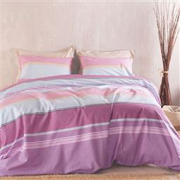 ΠΑΠΛΩΜΑ ΥΠΕΡΔΙΠΛO (ΣΕΤ 220X240) RYTHMOS DIVA BOOST PINK RYTHMOS HOME
