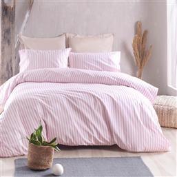 ΠΑΠΛΩΜΑ ΥΠΕΡΔΙΠΛΟ (ΣΕΤ 220X240) RYTHMOS DIVA ELOISE PINK RYTHMOS HOME