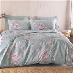 ΠΑΠΛΩΜΑ ΥΠΕΡΔΙΠΛO (ΣΕΤ 220X240) RYTHMOS NOVA SPRINGTIME GREEN RYTHMOS HOME