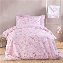 ΠΑΠΛΩΜΑ ΥΠΕΡΔΙΠΛΟ (ΣΕΤ) 220X240 RYTHMOS POP HEARTS (220X240) RYTHMOS HOME