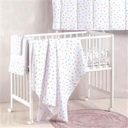 ΠΑΠΛΩΜΑ ΚΟΥΝΙΑΣ (110X150) RYTHMOS TINY HEART WHITE RYTHMOS HOME