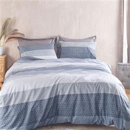ΠΑΠΛΩΜΑ ΜΟΝΟ (ΣΕΤ 160X240) RYTHMOS NEXT ROBIN BLUE RYTHMOS HOME