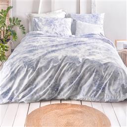 ΠΑΠΛΩΜΑΤΟΘΗΚΗ ΥΠΕΡΔΙΠΛΗ (ΣΕΤ 220X250) RYTHMOS NOVA LUCETTE BLUE RYTHMOS HOME από το SPITISHOP