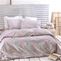 ΠΑΠΛΩΜΑΤΟΘΗΚΗ ΥΠΕΡΔΙΠΛΗ (ΣΕΤ 225X250) RYTHMOS DIVA QUIN GRAY RYTHMOS HOME από το SPITISHOP