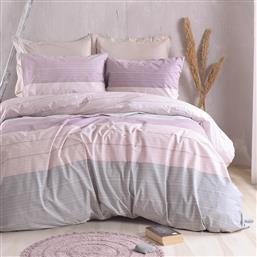 ΠΑΠΛΩΜΑΤΟΘΗΚΗ ΥΠΕΡΔΙΠΛΗ (ΣΕΤ 225X250) RYTHMOS NEXT CHELSEA PINK RYTHMOS HOME