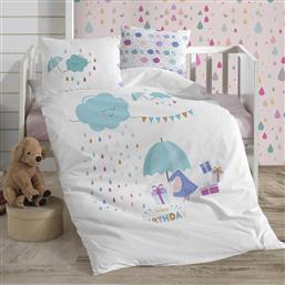 ΠΑΠΛΩΜΑΤΟΘΗΚΗ ΚΟΥΝΙΑΣ (ΣΕΤ 100X150) RYTHMOS BABY HAPPY BIRTHDAY RYTHMOS HOME