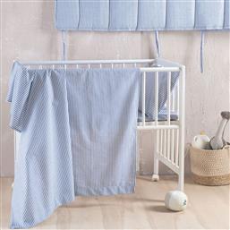 ΠΑΠΛΩΜΑΤΟΘΗΚΗ ΚΟΥΝΙΑΣ (ΣΕΤ 110X160) RYTHMOS MOTIV BLUE RYTHMOS HOME