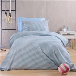ΠΑΠΛΩΜΑΤΟΘΗΚΗ ΜΟΝΗ (ΣΕΤ) 160X250 RYTHMOS POLENE ΜΠΛΕ (160X250) RYTHMOS HOME