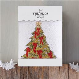 ΠΕΤΣΕΤΑ ΠΡΟΣΩΠΟΥ 50X90 RYTHMOS CHRISTMAS TERRY GIFT SET (2) ΕΛΑΤΟ ΛΕΥΚΟ (50X90) RYTHMOS HOME