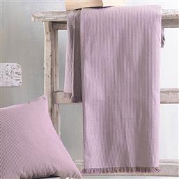 ΡΙΧΤΑΡΙ ΚΑΝΑΠΕ ΤΡΙΘΕΣΙΟΥ (180X280) RYTHMOS HATTON PURPLE RYTHMOS HOME