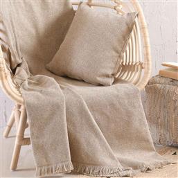 ΡΙΧΤΑΡΙ ΠΟΛΥΘΡΟΝΑΣ (160X180) RYTHMOS ONLY BEIGE RYTHMOS HOME από το SPITISHOP