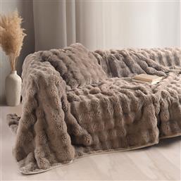 ΡΙΧΤΑΡΙ ΠΟΛΥΘΡΟΝΑΣ 160X180 RYTHMOS RABBIT TAUPE (160X180) RYTHMOS HOME