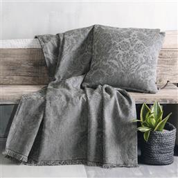 ΡΙΧΤΑΡΙ ΠΟΛΥΘΡΟΝΑΣ (160X180) RYTHMOS VILANO DARK GREY RYTHMOS HOME από το SPITISHOP