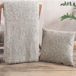 ΡΙΧΤΑΡΙ ΤΕΤΡΑΘΕΣΙΟΥ 180X330 RYTHMOS BIANCO ΜΠΕΖ (180X330) RYTHMOS HOME