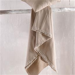 ΡΙΧΤΑΡΙ ΤΡΙΘΕΣΙΟΥ ΚΑΝΑΠΕ (180X280) RYTHMOS SANTORINI BROWN RYTHMOS HOME
