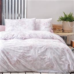 ΣΕΝΤΟΝΙΑ ΥΠΕΡΔΙΠΛΑ (ΣΕΤ) RYTHMOS NOVA LUCETTE PINK ΜΕ ΛΑΣΤΙΧΟ 160X205+25 ΜΕ ΛΑΣΤΙΧΟ 160X205+25 RYTHMOS HOME