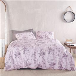 ΣΕΝΤΟΝΙΑ KING SIZE (ΣΕΤ) 260X280 RYTHMOS AURORA ΜΟΒ ΧΩΡΙΣ ΛΑΣΤΙΧΟ (260X280) RYTHMOS HOME