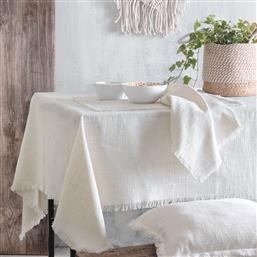 ΤΡΑΠΕΖΟΜΑΝΤΗΛΟ (150X160) RYTHMOS MERIT OFF WHITE RYTHMOS HOME από το SPITISHOP