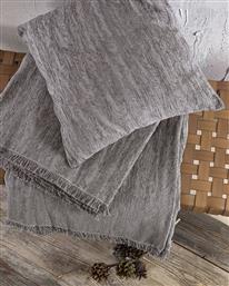 ΡΙΧΤΑΡΙ ΤΕΤΡΑΘΕΣΙΟ APERTIUS ΓΚΡΙ/ΚΑΦΕ 180X330CM RYTHMOS