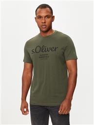 T-SHIRT 2139909 ΠΡΑΣΙΝΟ REGULAR FIT S OLIVER από το MODIVO