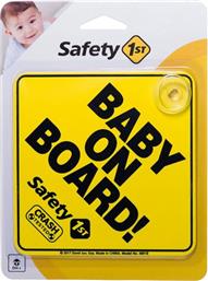 BABY ON BOARD ΣΗΜΑΝΣΗ AΥΤΟΚΙΝΗΤΟΥ SAFETY 1ST από το ΚΩΤΣΟΒΟΛΟΣ