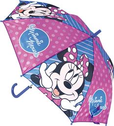 ΟΜΠΡΕΛΑ ΒΡΟΧΗΣ ΑΥΤΟΜΑΤΗ ΜΠΑΣΤΟΥΝΙ (Φ48) MINNIE MOUSE LUCKY 332212118 SAFTA