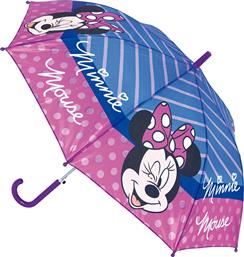 ΟΜΠΡΕΛΑ ΒΡΟΧΗΣ ΑΥΤΟΜΑΤΗ ΜΠΑΣΤΟΥΝΙ MINNIE MOUSE LUCKY 322212118 SAFTA